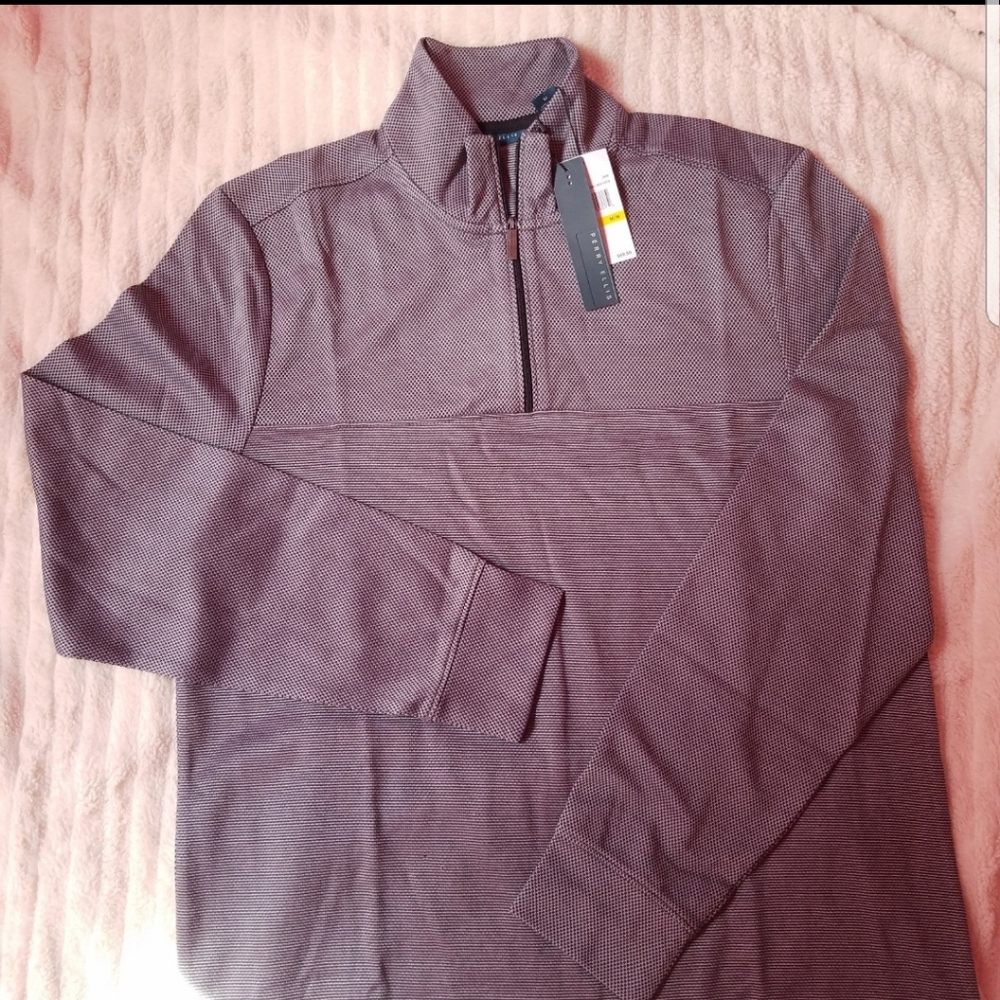 Grey Perry Ellis Zip Up